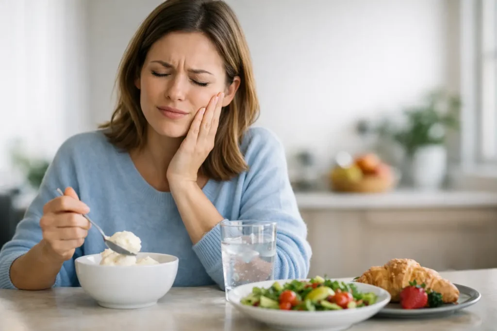 How to Manage Tooth Sensitivity and Eat Comfortably